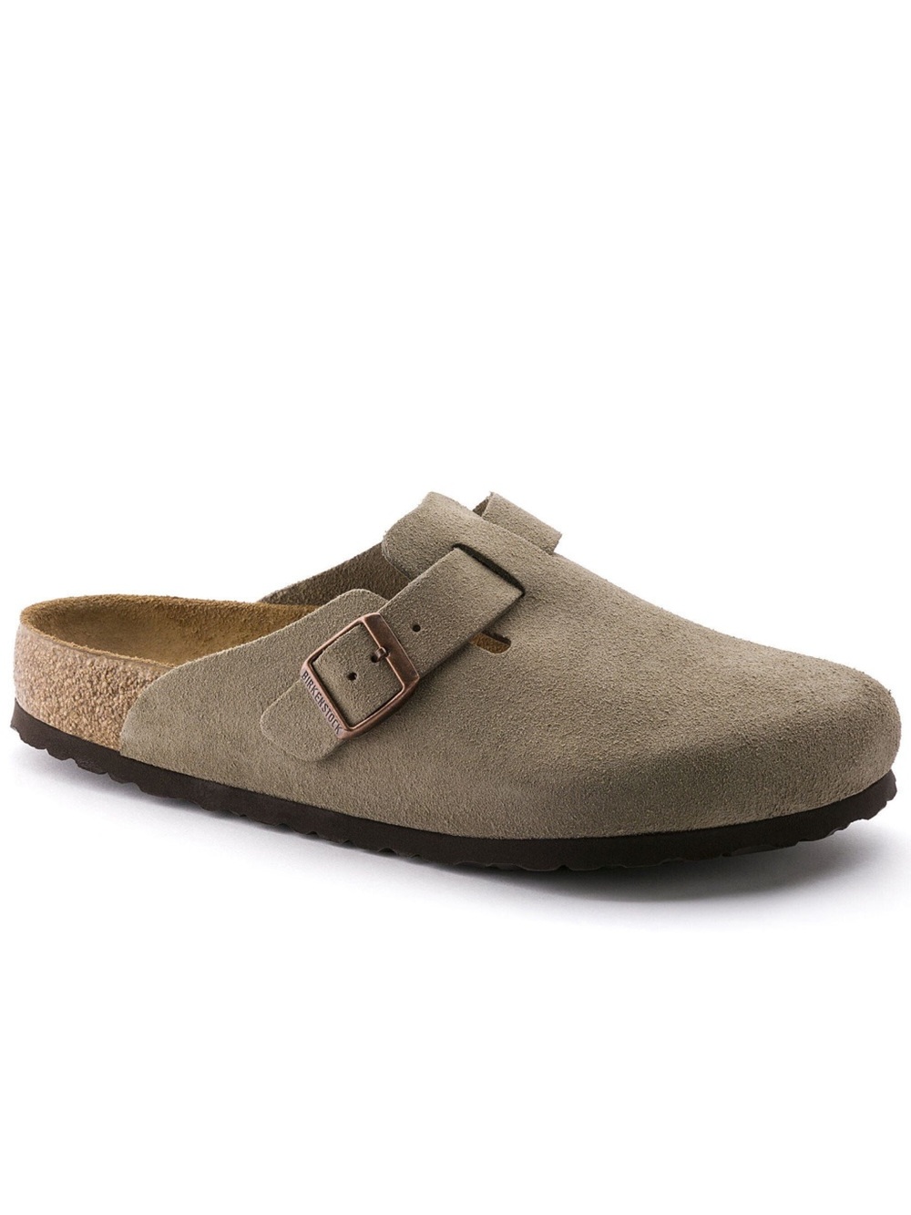 Birkenstock- Boston Suede Clog Mule
